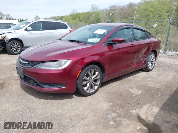 2015 Chrysler 200 S z VIN 1C3CCCBB0FN712030, wystawiony jako IAAI lot #42155658 z przebiegiem 231 536 mil mil oraz . Historia ofert i sprzedaży dostępna na DreamBid. Obrazek 17.