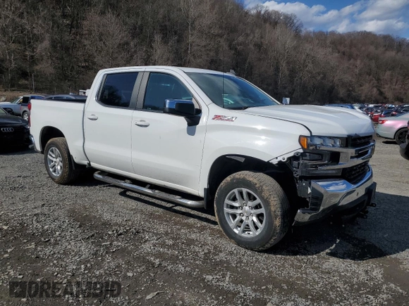 2021 Chevrolet Silverado 1500 LT with VIN 3GCUYDED1MG435401, listed as a Copart auction lot 50371615 with 23,616 mi miles and Salvage Title. Bid and sale history available at carsss.com. Image 4.