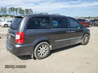 2015 Chrysler Town & Country Touring with VIN 2C4RC1BG0FR562039, listed as a Copart auction lot 46063525 with 181,458 mi miles and Salvage Title. Bid and sale history available at carsss.com. Image 3.
