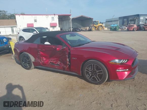 2019 Ford Mustang GT Premium with VIN 1FATP8FFXK5171451, listed as a IAAI auction lot 42211513 with 43,027 mi miles and . Bid and sale history available at DreamBid. Image 13.