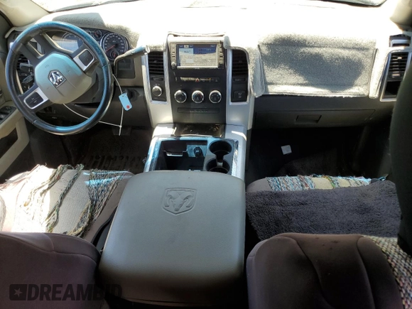 2011 Ram 2500 SLT with VIN 3D7TT2CT6BG564407, listed as a Copart auction lot 61676895 with 222,722 mi miles and Salvage title. Bid and sale history available at DreamBid. Image 8.