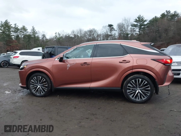 2023 Lexus RX 350h with VIN 2T2BBMCAXPC018936, listed as a IAAI auction lot 41027968 with 20,669 mi miles and . Bid and sale history available at DreamBid. Image 15.
