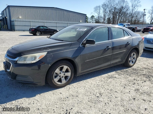 2015 Chevrolet Malibu LS with VIN 1G11A5SL4FF324234, listed as a Copart auction lot 43531525 with 143,558 mi miles and Salvage Title. Bid and sale history available at carsss.com. Image 1.