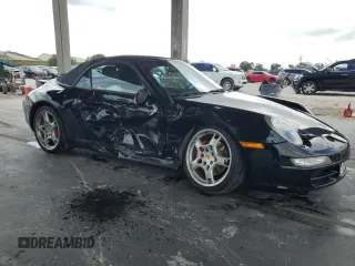 2005 Porsche 911 Carrera S with VIN WP0CB29935S765395, listed as a Copart auction lot 47472855 with 46,271 mi miles and Salvage Title. Bid and sale history available at DreamBid. Image 4.