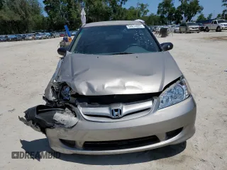 2005 Honda Civic LX z VIN 2HGES16535H505625, wystawiony jako Copart lot #54874055 z przebiegiem 134 341 mil mil oraz Szkoda całkowita • Salvage title. Historia ofert i sprzedaży dostępna na DreamBid. Obrazek 5.