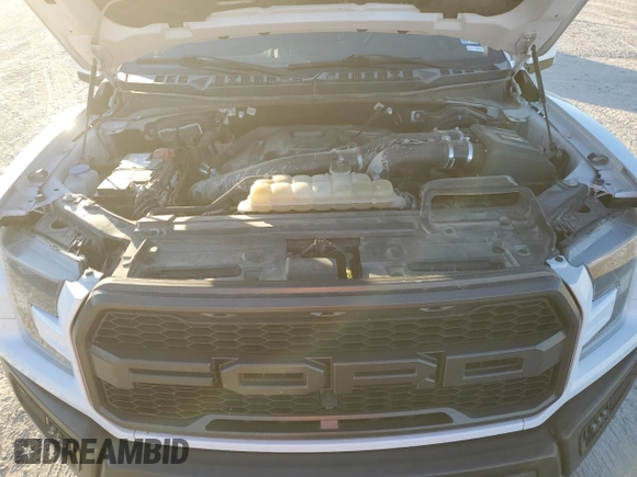2019 Ford F-150 Raptor with VIN 1FTFW1RG6KFB68157, listed as a Copart auction lot 81267324 with 67,104 mi miles and Salvage Title. Bid and sale history available at carsss.com. Image 11.