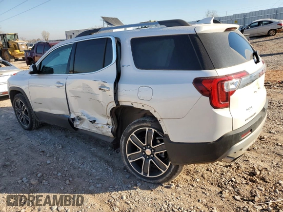 2020 GMC Acadia SLT with VIN 1GKKNML42LZ231292, listed as a Copart auction lot 87641585 with 60,885 mi miles and Salvage Title. Bid and sale history available at DreamBid. Image 2.