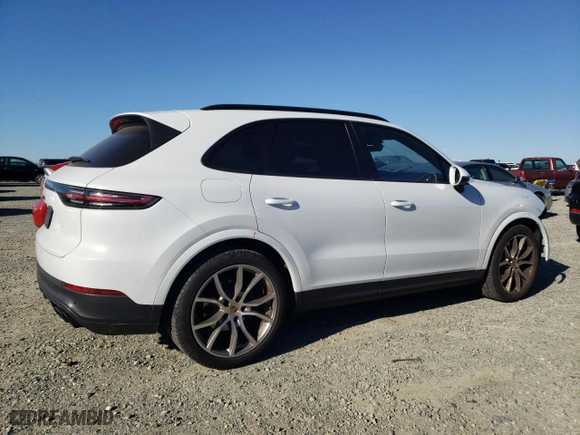 2019 Porsche Cayenne S with VIN WP1AB2AY0KDA65357, listed as a Copart auction lot 88664425 with 54,087 mi miles and Salvage Title. Bid and sale history available at carsss.com. Image 3.