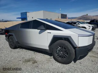 2024 Tesla Cybertruck Cyberbeast with VIN 7G2CEHEE0RA031839, listed as a Copart auction lot 45773575 with 7,133 mi miles and Salvage Title. Bid and sale history available at carsss.com. Image 4.