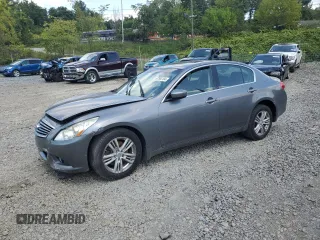 2011 Infiniti G25 x with VIN JN1DV6AR1BM651994, listed as a Copart auction lot 67583104 with 131,569 mi miles and Salvage Title. Bid and sale history available at carsss.com. Image 1.