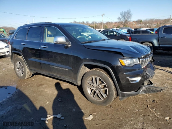 2021 Jeep Grand Cherokee Limited with VIN 1C4RJFBG7MC666181, listed as a Copart auction lot 86856084 with 71,604 mi miles and Salvage Title. Bid and sale history available at carsss.com. Image 4.