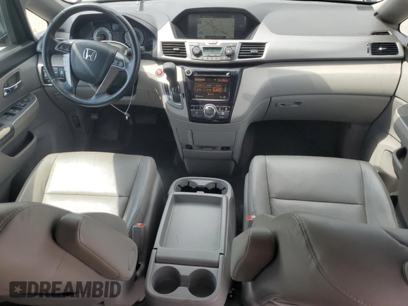2016 Honda Odyssey EX-L with VIN 5FNRL5H61GB029782, listed as a Copart auction lot 53917895 with 139,630 mi miles and Salvage Title. Bid and sale history available at carsss.com. Image 8.