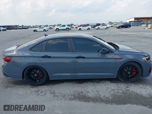 2024 Volkswagen Jetta GLI 40th Anniversary Edition with VIN 3VW9T7BUXRM021579, listed as a IAAI auction lot 42166630 with 24,690 mi miles and . Bid and sale history available at DreamBid. Image 13.