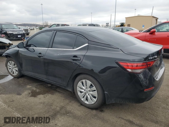 2024 Nissan Sentra S z VIN 3N1AB8BV1RY282855, wystawiony jako Copart lot #43972635 z przebiegiem 19 728 mil mil oraz Szkoda całkowita • Salvage title. Historia ofert i sprzedaży dostępna na DreamBid. Obrazek 2.