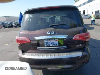 2016 Infiniti QX80 with VIN JN8AZ2NC1G9401091, listed as a IAAI auction lot 42497807 with 77,179 mi miles and . Bid and sale history available at DreamBid. Image 17.