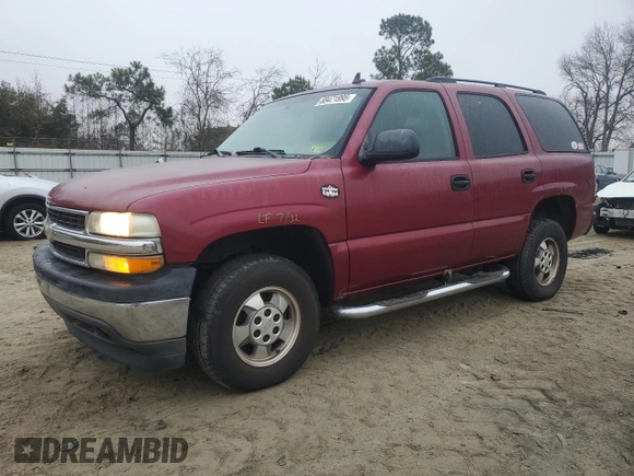 2006 Chevrolet Tahoe LS with VIN 1GNEC13V46R137545, listed as a Copart auction lot 88471995 with 190,496 mi miles and Salvage title. Bid and sale history available at DreamBid. Image 1.