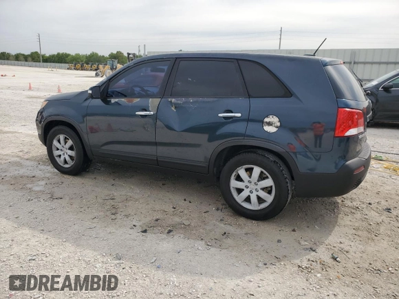 2011 Kia Sorento LX with VIN 5XYKT3A11BG014799, listed as a Copart auction lot 49966885 with 185,247 mi miles and Salvage Title. Bid and sale history available at DreamBid. Image 2.