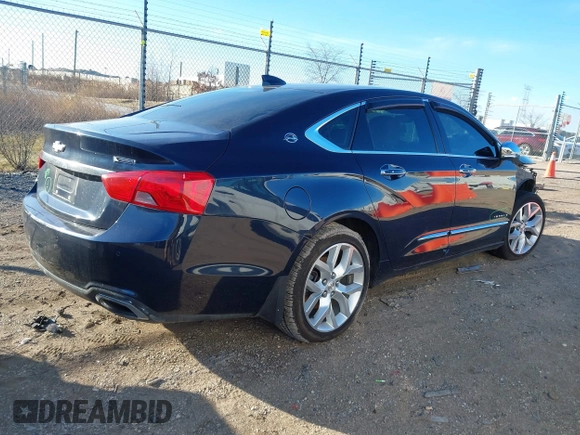 2018 Chevrolet Impala Premier with VIN 2G1125S39J9127607, listed as a IAAI auction lot 41230934 with 80,658 mi miles and . Bid and sale history available at DreamBid. Image 4.
