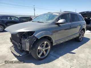 2014 Audi Q7 3.0L TDI Prestige with VIN WA1VMAFE9ED018509, listed as a Copart auction lot 67529174 with 155,402 mi miles and Salvage Title. Bid and sale history available at carsss.com. Image 1.