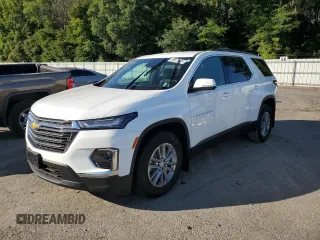 2023 Chevrolet Traverse LT Cloth with VIN 1GNEVGKW9PJ170564, listed as a Copart auction lot 69576424 with 9,963 mi miles and Salvage Title. Bid and sale history available at carsss.com. Image 1.