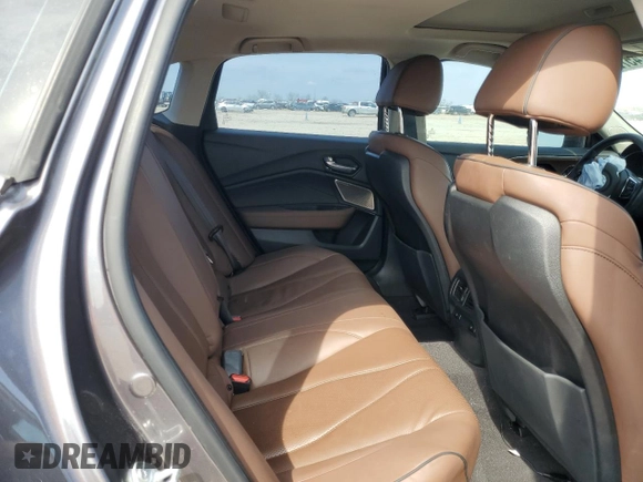 2021 Acura TLX w/Advance Package with VIN 19UUB5F6XMA009617, listed as a Copart auction lot 45727685 with 38,364 mi miles and Salvage Title. Bid and sale history available at carsss.com. Image 11.