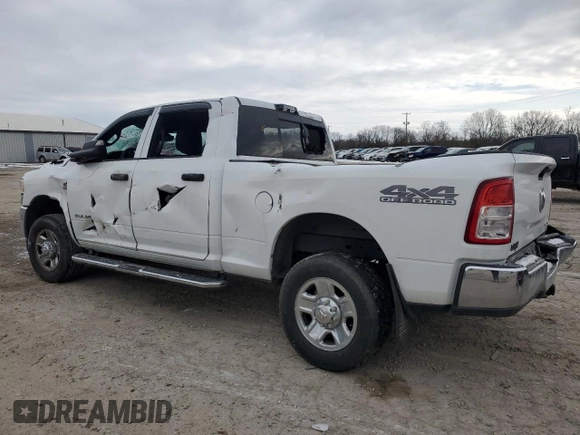 2022 Ram 2500 Tradesman with VIN 3C6UR5CL7NG138736, listed as a Copart auction lot 88311875 with 164,905 mi miles and Non Repairable. Bid and sale history available at carsss.com. Image 2.