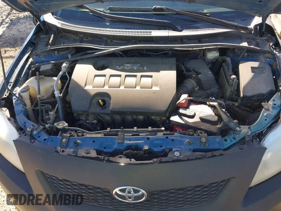 2009 Toyota Corolla with VIN 2T1BU40E69C166333, listed as a IAAI auction lot 42137539 with 127,564 mi miles. Bid and sale history available at carsss.com. Image 10.