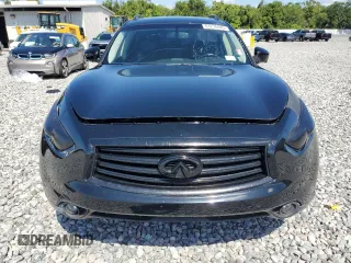 2016 Infiniti QX70 with VIN JN8CS1MWXGM400456, listed as a Copart auction lot 61276945 with 87,040 mi miles and Clean title. Bid and sale history available at DreamBid. Image 5.