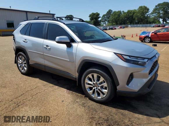2025 Toyota RAV4 XLE Premium with VIN 2T3C1RFV0SC315866, listed as a Copart auction lot 56306135 with 1,777 mi miles and Salvage title. Bid and sale history available at DreamBid. Image 4.