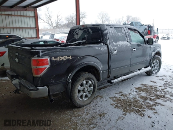 2014 Ford F-150 XL with VIN 1FTFW1ET8EKG05462, listed as a IAAI auction lot 41557383 with 178,404 mi miles. Bid and sale history available at carsss.com. Image 4.