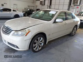 2006 Infiniti M z VIN JNKAY01F96M259781, wystawiony jako IAAI lot #42543436 z przebiegiem 214 940 mil mil oraz . Historia ofert i sprzedaży dostępna na DreamBid. Obrazek 2.