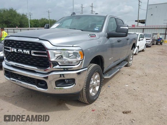 2024 Ram 2500 Big Horn with VIN 3C6UR5DJ7RG373916, listed as a IAAI auction lot 42661411 with 24,159 mi miles and . Bid and sale history available at DreamBid. Image 18.