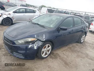 2015 Dodge Dart SXT with VIN 1C3CDFBB1FD420715, listed as a IAAI auction lot 41960282 with 114,252 mi miles. Bid and sale history available at carsss.com. Image 2.