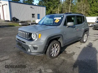 2021 Jeep Renegade Latitude with VIN ZACNJDB16MPN29515, listed as a Copart auction lot 88277775 with 8,642 mi miles and Salvage Title. Bid and sale history available at carsss.com. Image 1.