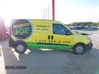 2018 Ram ProMaster City Cargo Van Tradesman with VIN ZFBERFAB4J6J43095, listed as a IAAI auction lot 41108774 with 82,354 mi miles. Bid and sale history available at carsss.com. Image 13.