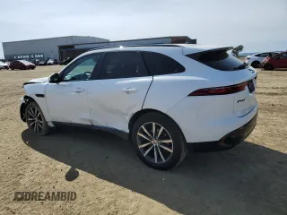 2022 Jaguar F-Pace S with VIN SADCJ2EX3NA699951, listed as a Copart auction lot 50092105 with 35,369 mi miles and Salvage title. Bid and sale history available at DreamBid. Image 2.