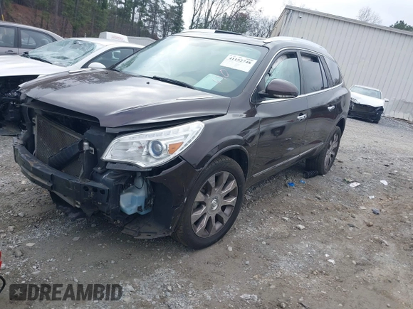 2017 Buick Enclave Leather with VIN 5GAKVBKD3HJ110800, listed as a IAAI auction lot 41152748 with Not Provided miles and . Bid and sale history available at DreamBid. Image 2.