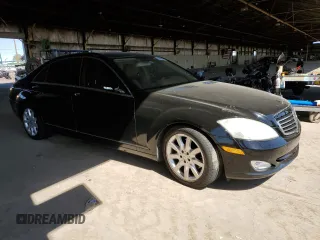 2007 Mercedes-Benz S 550 with VIN WDDNG71X47A119962, listed as a Copart auction lot 54789845 with 202,653 mi miles and Clean Title. Bid and sale history available at DreamBid. Image 4.