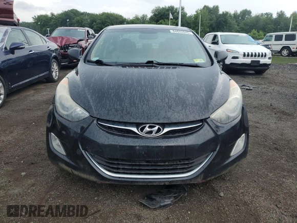 2013 Hyundai Elantra GLS with VIN 5NPDH4AE2DH342165, listed as a Copart auction lot 64642645 with 118,753 mi miles and Clean title. Bid and sale history available at DreamBid. Image 5.