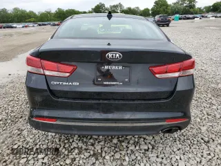 2017 Kia Optima LX with VIN 5XXGT4L35HG123502, listed as a Copart auction lot 57781975 with 103,300 mi miles and Salvage title. Bid and sale history available at DreamBid. Image 6.