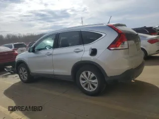 2014 Honda CR-V EX-L with VIN 2HKRM4H70EH607546, listed as a Copart auction lot 46526665 with 239,591 mi miles and Salvage Title. Bid and sale history available at carsss.com. Image 2.