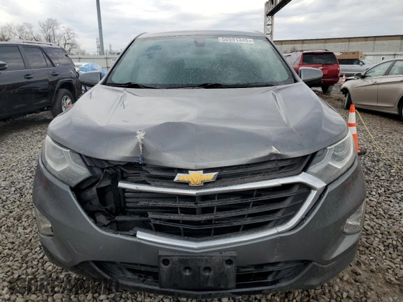 2018 Chevrolet Equinox LT with VIN 3GNAXJEV1JL122582, listed as a Copart auction lot 50991345 with 114,264 mi miles and Salvage Title. Bid and sale history available at carsss.com. Image 5.
