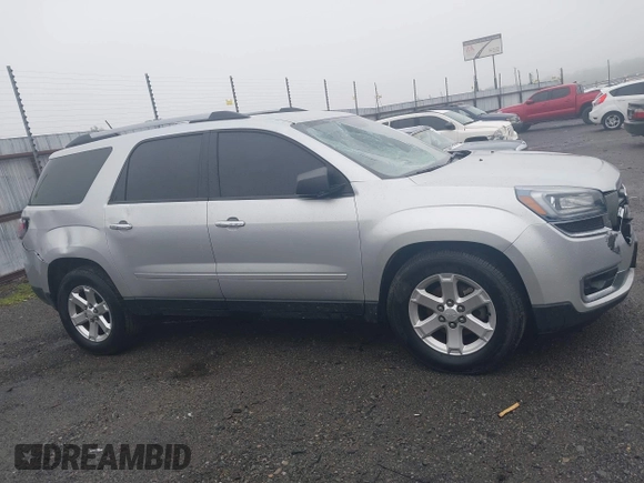 2014 GMC Acadia SLE with VIN 1GKKRNED9EJ365970, listed as a IAAI auction lot 41933354 with 172,232 mi miles and . Bid and sale history available at carsss.com. Image 13.