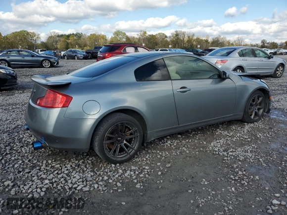 2004 Infiniti G35 Coupe w/Leather with VIN JNKCV54EX4M802716, listed as a Copart auction lot 80748874 with 134,611 mi miles and Salvage Title. Bid and sale history available at carsss.com. Image 3.