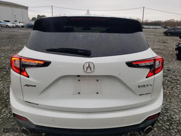 2020 Acura RDX w/A-Spec Pkg with VIN 5J8TC2H68LL037147, listed as a Copart auction lot 81382204 with 52,702 mi miles and Salvage Title. Bid and sale history available at carsss.com. Image 6.