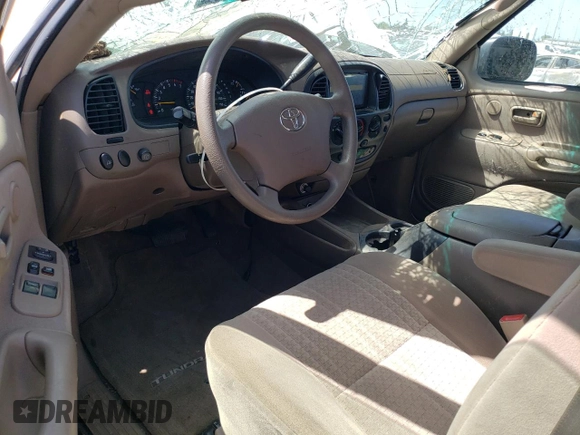 2003 Toyota Tundra SR5 with VIN 5TBBT44163S383754, listed as a Copart auction lot 53965665 with 137,246 mi miles and Salvage Title. Bid and sale history available at DreamBid. Image 8.