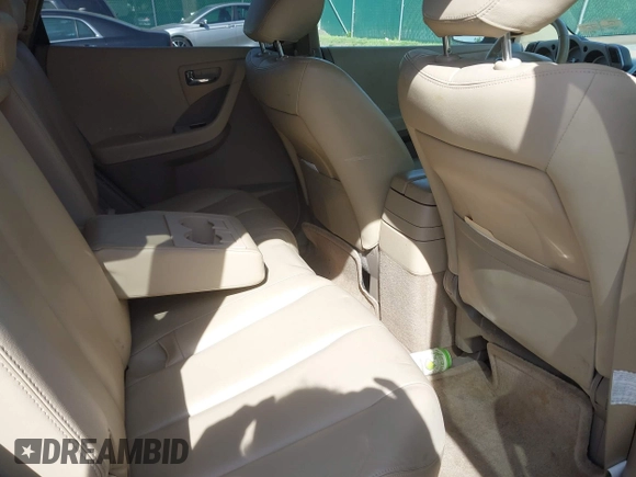 2007 Nissan Murano SL with VIN JN8AZ08W27W655484, listed as a IAAI auction lot 42160461 with 179,476 mi miles and . Bid and sale history available at DreamBid. Image 8.