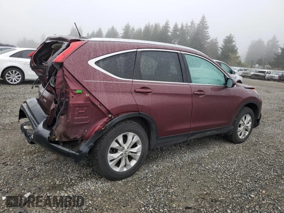 2014 Honda CR-V EX-L with VIN 5J6RM4H78EL076036, listed as a Copart auction lot 50633125 with 114,697 mi miles and Salvage Title. Bid and sale history available at carsss.com. Image 3.