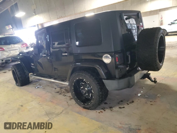 2008 Jeep Wrangler Unlimited Sahara with VIN 1J8GA59118L652519, listed as a Copart auction lot 47089285 with 144,682 mi miles and Non Repairable. Bid and sale history available at carsss.com. Image 2.