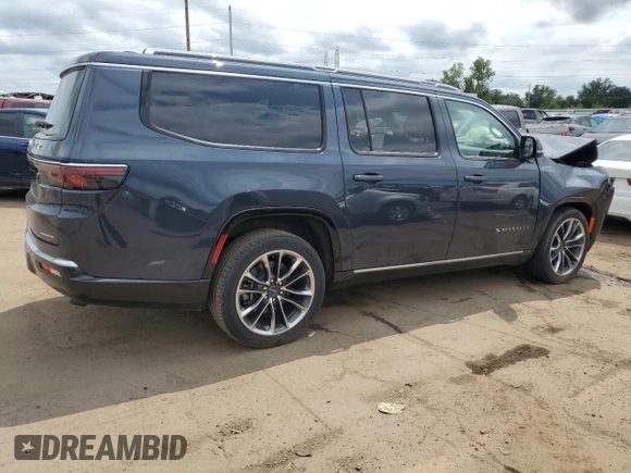 2023 Jeep Wagoneer Series III with VIN 1C4SJSDP4PS502551, listed as a Copart auction lot 64346044 with 16,765 mi miles and Clean title. Bid and sale history available at DreamBid. Image 3.